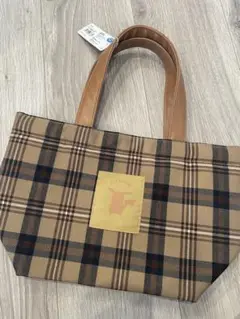 新品　ピカチュウ トートバック　チェック　ポケモン