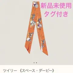 HERMES - エルメス スカーフ ツイリー スペースダービー Space
