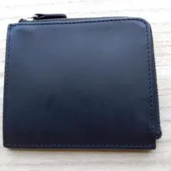 無印良品　イタリア産ヌメ革 L字財布