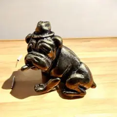 真鍮　ブルドッグ　置物　オブジェ　人気