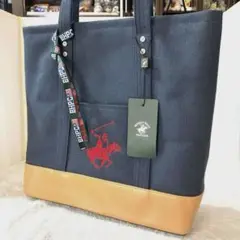 【新品未使用】B.H.P.C. ポロプレイヤー刺繍 トートバッグ