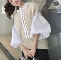 hyeonヘヨンswan blouseスワンブラウス ホワイト完売