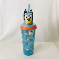 ブルーイ★ストロー付き マグ コップ タンブラー ボトル カップ Bluey