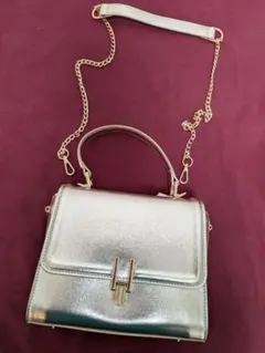 【新品　タグ付】MERCURY DUO ゴールド ハンドバッグ ショルダーバッグ