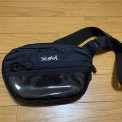 xgirl ブラック ボディバッグ