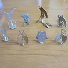 鉄屑のオブジェ 8体セット