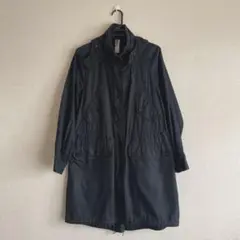 MHL. ブラックモッズコート