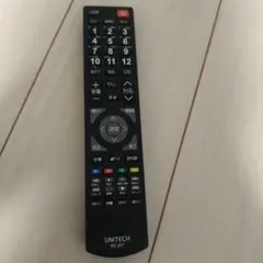 UNITECH TV RC-017 リモコン