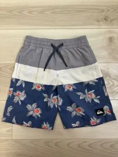 Quiksilver 花柄 サーフパンツ 120