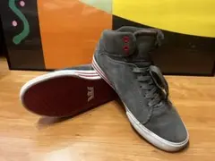 Supra Society Mid Grey Suede