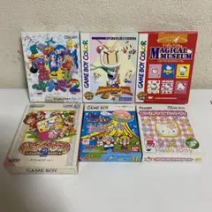 6本セット ゲームボーイソフト ボンバーマン マリオ たまごっち 90年代 箱付