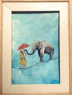 絵画　優しい世界　MICCHAN作
