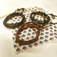 美品　チャンルー　ブレスレット　3点セット