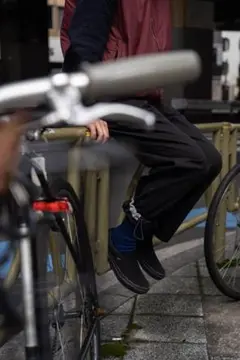 パンツ PWA UTS BLUERUG BIKE CHINO navy UTS x PWA x BLG 