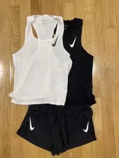 ナイキ NIKE エアロスイフト シングレット ブラック M