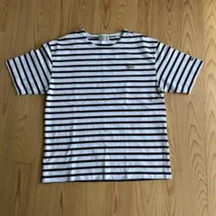 Penneys ペニーズ オーバーサイズ Tシャツ ロゴ刺繍 ボーダー　半袖