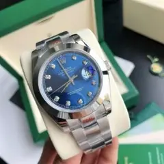 ROLEX ステンレススチール ブルーダイヤル