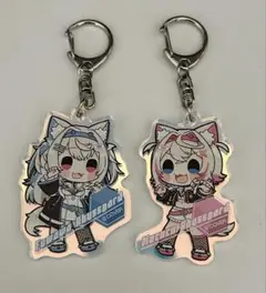ホロライブ　オーロラアクリルキーホルダー