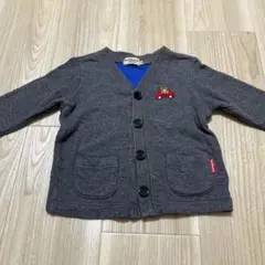ホットビスケット　ミキハウス　カーディガン　80cm