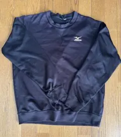 Mizuno ブラック スウェットシャツ