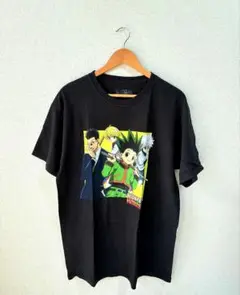 HUNTER X HUNTER キャラクターTシャツ Lサイズ ブラック