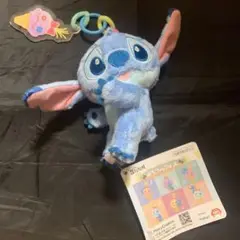 ディズニー スティッチ カラフルアイス アクリルチャーム付きマスコット