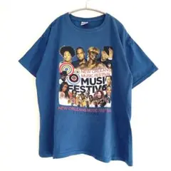 古着　NEW ORLEANS MUSIC FESTIVAL Tシャツ Lサイズ