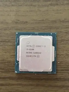 【動作品】CPU Intel core i3 8100