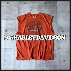 90s HARLEY DAVIDSON sleeveless shirt y2k
