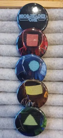 SHOBALADER ONE 缶バッジセット 5個