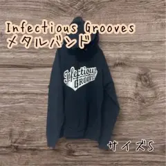 Infectious Grooves メタルバンド　フード付きパーカー S