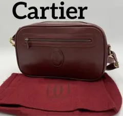 ※ Cartier カルティエ ショルダーバッグ 肩かけ ファスナー おしゃれ