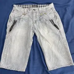 JIL CAKE ストライプハーフパンツ