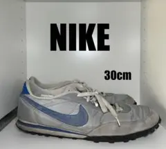 NIKE スニーカー 30cm グレー/ブルー