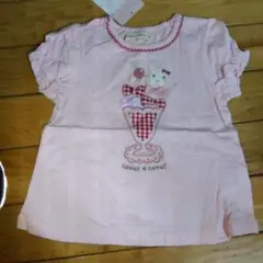 oeur a coeur ピンク Tシャツ 90サイズ