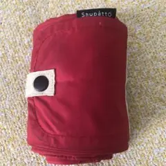訳あり中古Shupatto 赤 エコバッグ 折りたたみ式