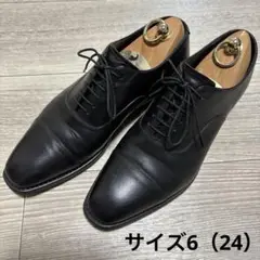 SHETLANDFOX カーディフsize6 ストレートチップ