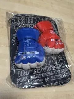 【新品&美品‼️】RIZINファイター　【朝倉未来選手】　直筆サイン入りグローブ‼️ 新品&美品‼️】RIZINファイター 【朝倉未来選手】 直筆サイン
