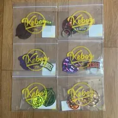 KEBOZ ケボズ　キーホルダー　キーリング　6個