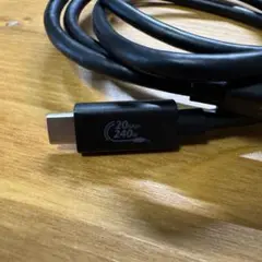 belkin USB Type-C ケーブル 20Gbps 240W