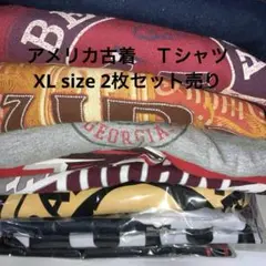 US古着おまかせ2点セット】XL size Tシャツ 半袖