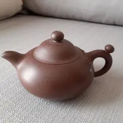 中国 手作　急須　紫砂茶器 「周娟製陶」　在銘 中国 手作 急須 紫砂茶器 「周娟製陶」 在銘
