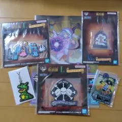 １番クジ６点セット　ワンピース クリアファイルセット バギー