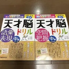 天才脳ドリル　語彙表現　空間把握