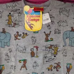 おさるのジョージTシャツ120サイズ