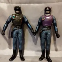 ブルースワット当時物!ソフビ未使用!平成６年(１９９４年)レア! ブルースワット当時物!ソフビ未使用!平成6年(1994年)レア