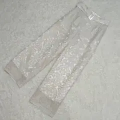 ◾️FRAY I.D レースパンツ ベルト付き