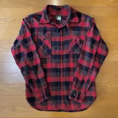 Cushman クッシュマン　ネルシャツ　ガチャポケ　ビンテージレプリカMサイズ