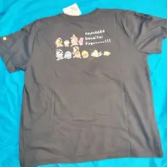未使用品 クレヨンしんちゃん×サンリオキャラクターズ Tシャツ 大人 Lサイズ