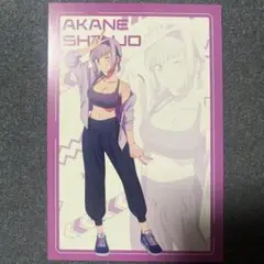 【新品】 グリッドマンユニバース ポストカード アカネ